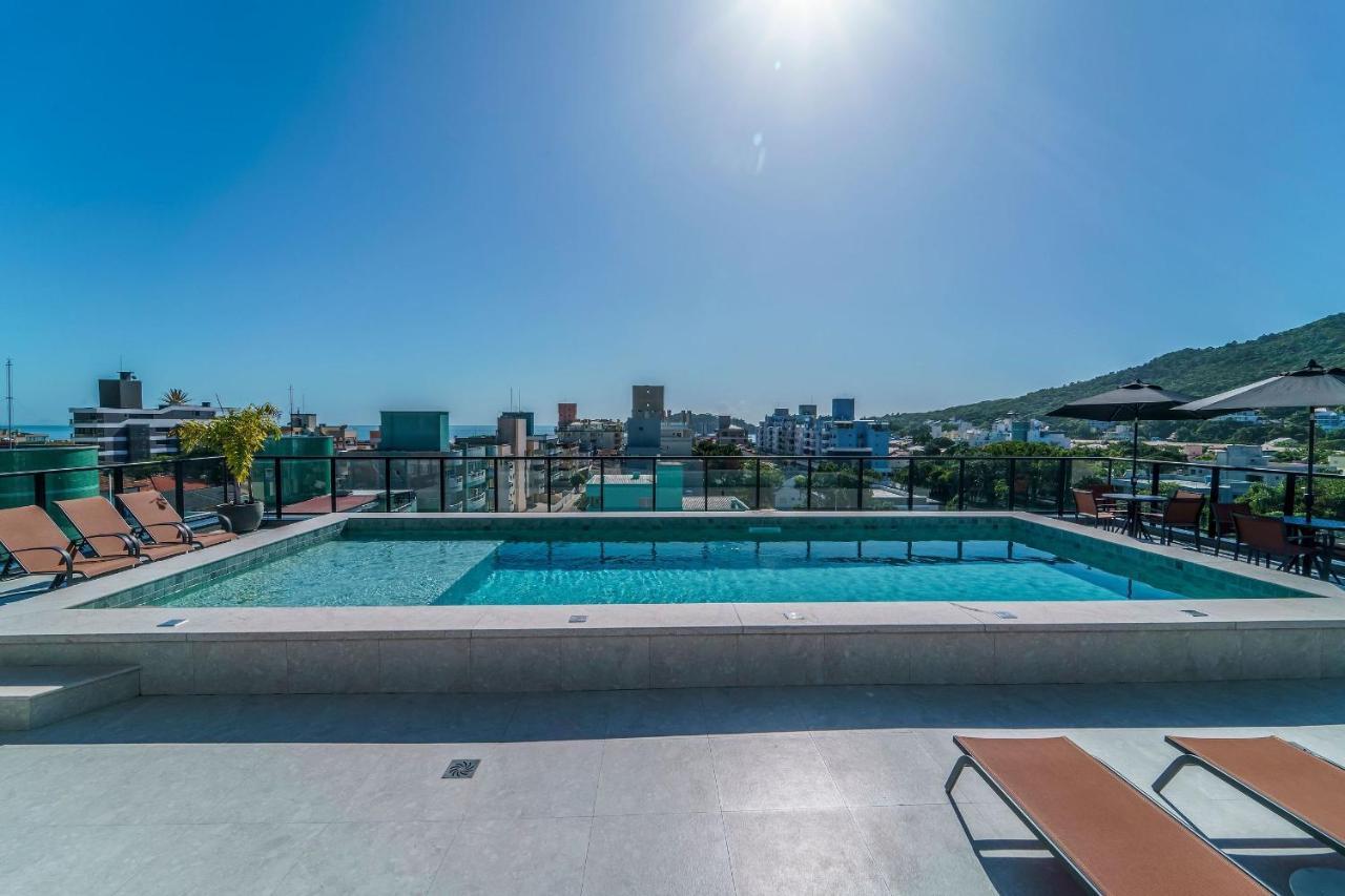 Adra 106 - Apartamento No Centro De Bombinhas - Rooftop Com Piscina E Academia - A Poucos Metros Da Praia - Екстериор снимка