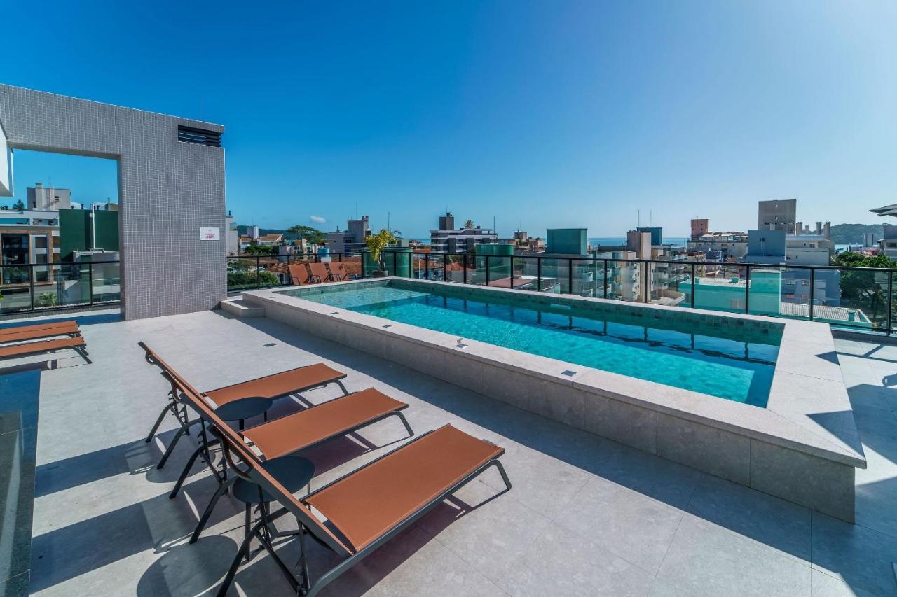 Adra 106 - Apartamento No Centro De Bombinhas - Rooftop Com Piscina E Academia - A Poucos Metros Da Praia - Екстериор снимка