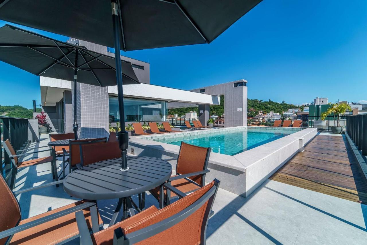 Adra 106 - Apartamento No Centro De Bombinhas - Rooftop Com Piscina E Academia - A Poucos Metros Da Praia - Екстериор снимка